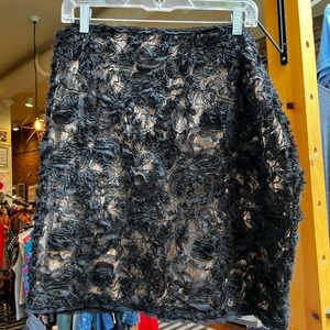 Max Studio Specialty Products Black Lace Skirt